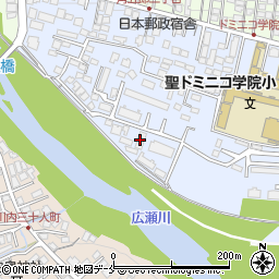 Ｕｎｉ　Ｅ’ｔｅｒｎａ　仙台角五郎周辺の地図