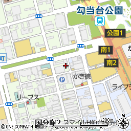 株式会社与五郎ビル周辺の地図