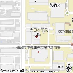 大日本印刷株式会社周辺の地図