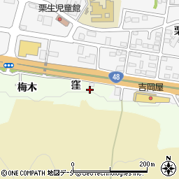 宮城県仙台市青葉区下愛子窪周辺の地図