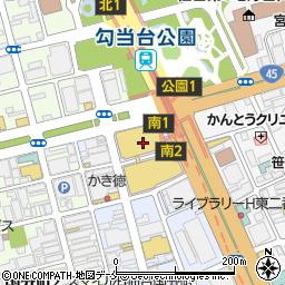 仙台相続サポートセンター　仙台三越相続サロン周辺の地図