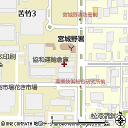 ダイコー株式会社　仙台営業所周辺の地図