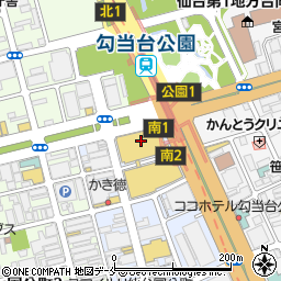 仙台市役所市民局　協働まちづくり推進部・消費生活センター・消費生活相談ダイヤル周辺の地図