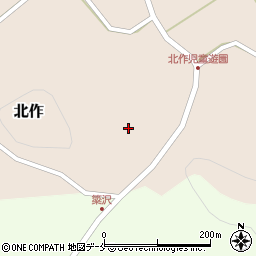 山形県東村山郡山辺町北作1121周辺の地図