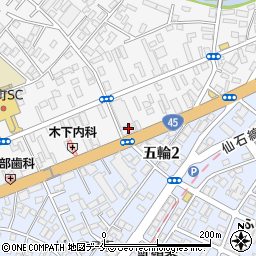 スクールＩＥ　仙台原町校周辺の地図