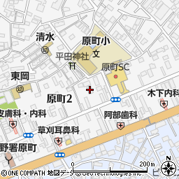 東北電力宮城支店原町寮周辺の地図