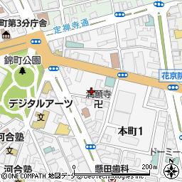 ＥＹＥＬＡ仙台広瀬通周辺の地図