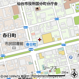 樋下建設株式会社仙台営業所周辺の地図