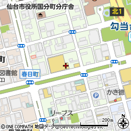 松屋 仙台定禅寺通り店周辺の地図