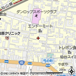 宮城県仙台市宮城野区小田原2丁目6周辺の地図