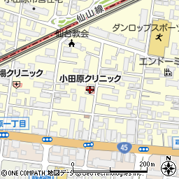 小田原クリニック周辺の地図
