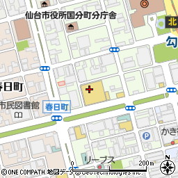 宮城県庁　宮城県地方公所東京エレクトロンホール宮城総務管理課周辺の地図