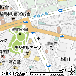 新和商事株式会社　東北支店周辺の地図