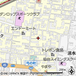 宮城県仙台市宮城野区小田原2丁目7周辺の地図