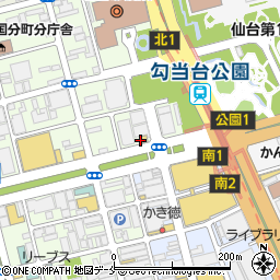 焼き鳥 TAMAMIYA たまみや 仙台周辺の地図