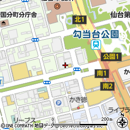 オフィス定禅寺周辺の地図