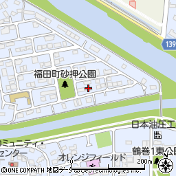福田町コーポＢ棟周辺の地図
