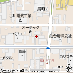 日本電設工業東北支店仙台支社周辺の地図