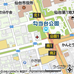 三井のリハウス　仙台センター周辺の地図