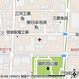 弘栄設備工業　仙台支店周辺の地図