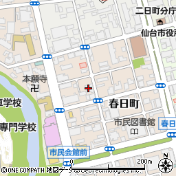 大野理容店周辺の地図