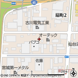 株式会社サニックス仙台周辺の地図