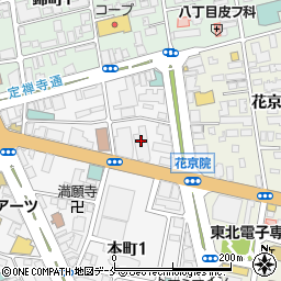 株式会社ゼンリン仙台支店周辺の地図
