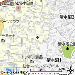 ローソン仙台小田原三丁目店周辺の地図