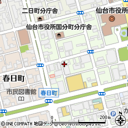 定禅寺通りＷｅ周辺の地図