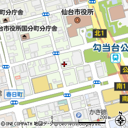 株式会社仙台大気堂周辺の地図