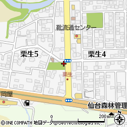 宮城消防団落合分団粟生部・落合部　コミュニティ消防センター周辺の地図