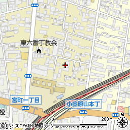 株式会社藤山工務店　仙台支店周辺の地図