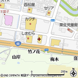 宮城ダイハツ販売仙台栗生店周辺の地図