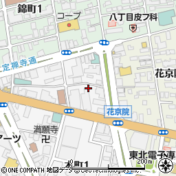 ホテル本町周辺の地図