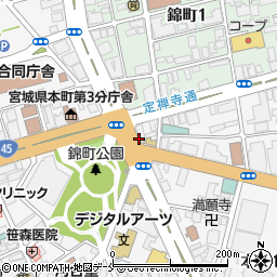 仙台ＣＡＴＶ株式会社　加入申込み専用周辺の地図