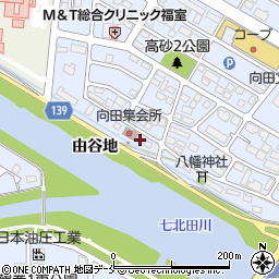 仙台市高砂水利組合周辺の地図