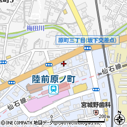 東北労働金庫仙台東支店周辺の地図