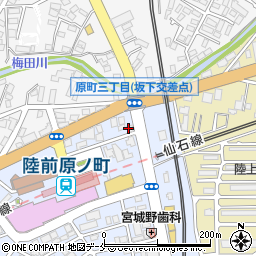 株式会社東北鑑定仙台中央事務所周辺の地図
