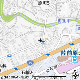 黄桜株式会社　仙台営業所周辺の地図