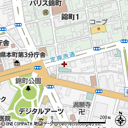 株式会社デーリー東北新聞社仙台支社周辺の地図