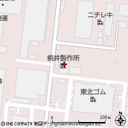 桐井製作所周辺の地図