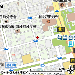 定禅寺　ストリートジャズ・フェスティバル協会（公益社団法人）周辺の地図