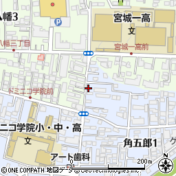 早坂アパート周辺の地図