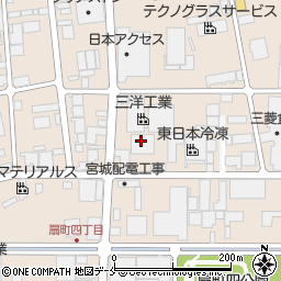 株式会社ジューテック仙台営業所周辺の地図