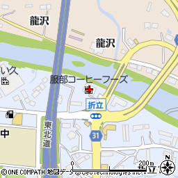 服部コーヒーフーズ仙台第二営業所周辺の地図