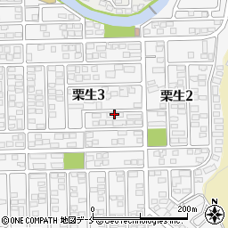 栗生コーポＢ周辺の地図