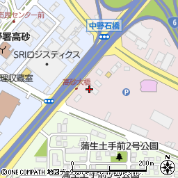 株式会社ニノテック仙台支店周辺の地図