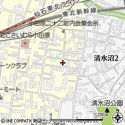 宮城県仙台市宮城野区小田原3丁目6周辺の地図