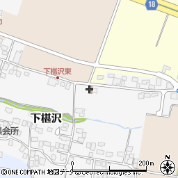 椹沢郵便局 ＡＴＭ周辺の地図