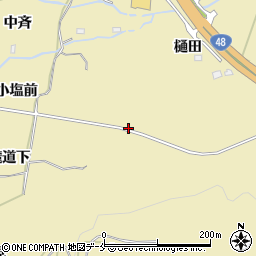宮城県仙台市青葉区上愛子運南周辺の地図